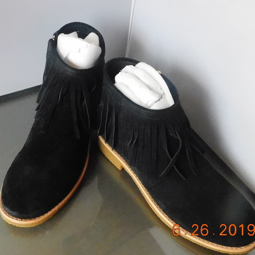 KATE SPADE NEW YORK (BETSIE) - BLACK SUEDE - SIZE